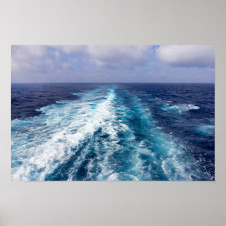 Wakker cruiseschip poster