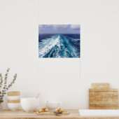 Wakker cruiseschip poster (Keuken)