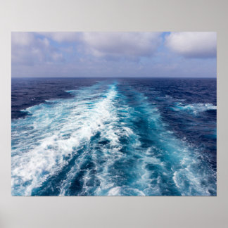 Wakker cruiseschip poster
