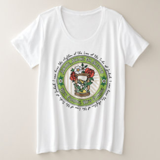 Wakker, wakker, slaper, hij komt, hij komt! grote maat t-shirt