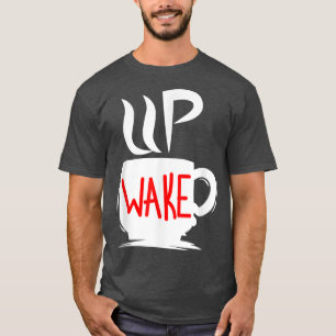 Wakker worden Coffee Morning Lazy T-shirt