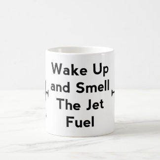 Wakker worden en ruiken de Jet Fuel Aviation Mok
