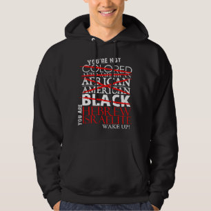 wakker worden israel- hebrees israelitische kledin hoodie