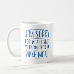 Wakker worden koffiemok