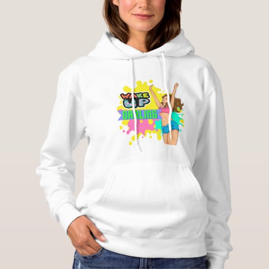 WAKKER WORDEN, SCHAT HOODIE (Voorkant)
