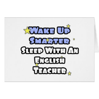 Wakker worden...slapen met een Engelse leraar