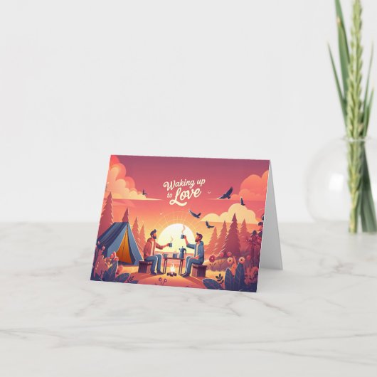 Wakker Worden Van De Liefde Kaart (Voorkant)