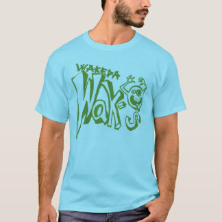 Wako groene inkt t-shirt