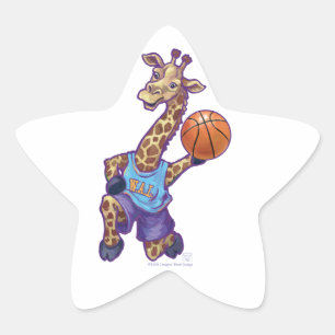 WAL Basketball Ster Sticker