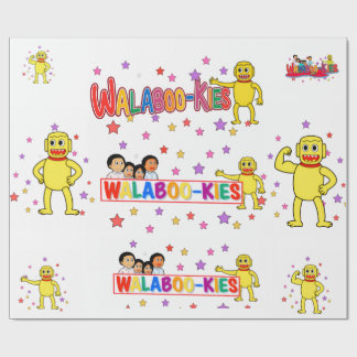 Walabookies-cadeaupapier Cadeaupapier