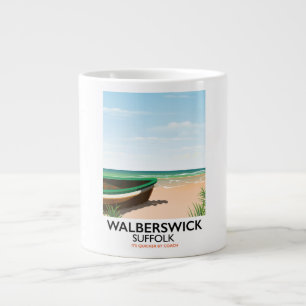 Walberswick Suffolk vintage reisposter Extra Grote Beker