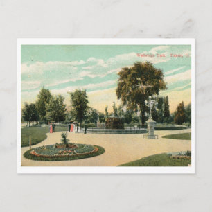 Walbridge Park, Toledo, Vintage van Ohio Briefkaart
