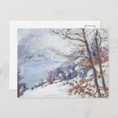 Walchensee in de winter | Lovis Corinth Briefkaart (Voorkant / Achterkant)