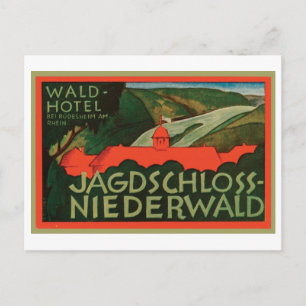 Wald-Hotel Jagdscholss-Niederwald Briefkaart