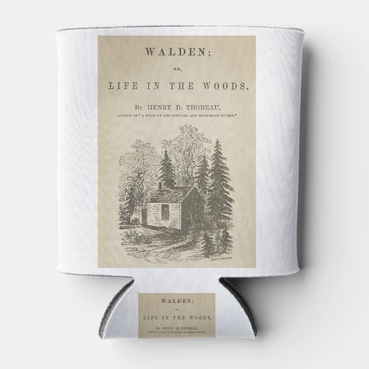 Walden  Book Hoesje Blikjeskoeler (Voorkant)