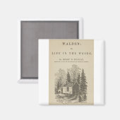 Walden  Book Hoesje Magneet (Voorkant / Achterkant)