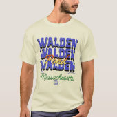 Walden Pond, Massachusetts T-shirt (Voorkant)