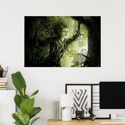 Waldgeist Poster (Thuiskantoor)