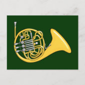 Waldhorn-hoorn Briefkaart (Voorkant)