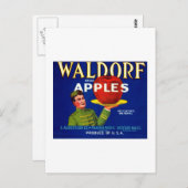 Waldorf appels briefkaart (Voorkant / Achterkant)