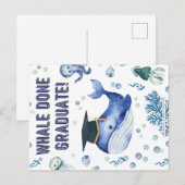 WALE GEDAAN AFSTUDEREN! AANKONDIGINGSKAART (Voorkant / Achterkant)