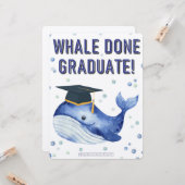 WALE GEDAAN AFSTUDEREN! KAART (Voorkant / Achterkant in situ)