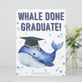 WALE GEDAAN AFSTUDEREN! KAART (Staand voorkant)