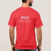 Wales 2012 Grandslam Shirt (Achterkant)