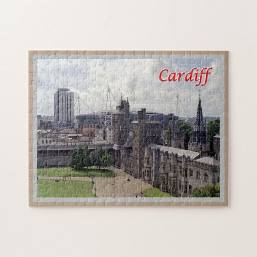 Wales - Cardiff - Legpuzzel (Horizontaal)
