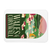 Wales Cornwall  Magnet Magneet (Horizontaal)