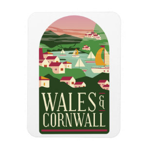 Wales Cornwall Magnet Magneet