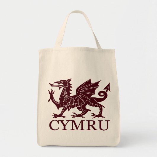 Wales CYMRU Tote Bag (Voorkant)