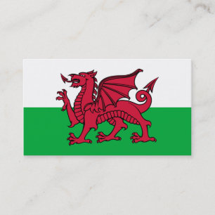 Wales Dragon Visitekaartje