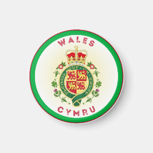 Wales Erfgoed Embleem Magneet