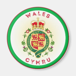 Wales Erfgoed Embleem Magneet