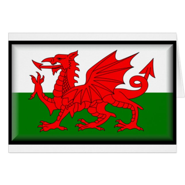 Wales Flag (Voorkant Horizontaal)