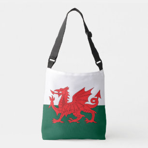 Wales Flag Crossbody Tas