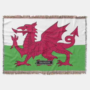 Wales Flag Deken