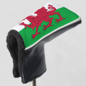 Wales flag Golf Head Hoesje Golfheadcover (3/4 voorkant)