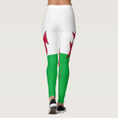 Wales Flag Leggings (Achterkant)