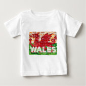 Wales Flag op Brick (Voorkant)