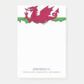Wales Flag Post-it® Notes (Voorkant)