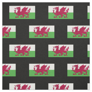 Wales Flag Stof