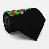 Wales Flag Stropdas (Opgerold)