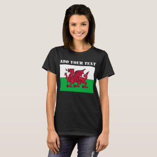 Wales Flag World Cup 2022 Football Voetbal T-shirt