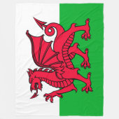 Wales Fleece Deken (Voorkant)