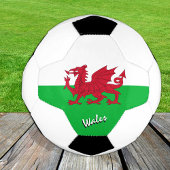 Wales Football & Welsh Flag, Cymru / Sports Voetbal