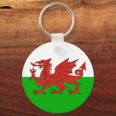 wales land dragon lt brits sleutelhanger (Voorkant)
