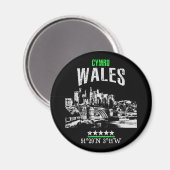 Wales Magneet (Voorkant / Achterkant)