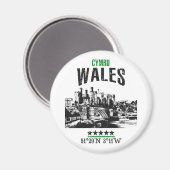Wales Magneet (Voorkant / Achterkant)